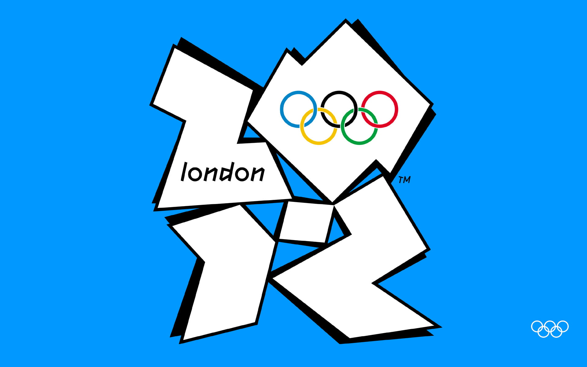 Logo das Olimpíadas de Londres de 2012 | Uso das redes sociais atrapalha transmissão dos Jogos Olímpicos